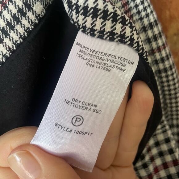 Robert Rodriguez Tailored Trousers in Prince of Wales Plaid - Picture 6 of 9